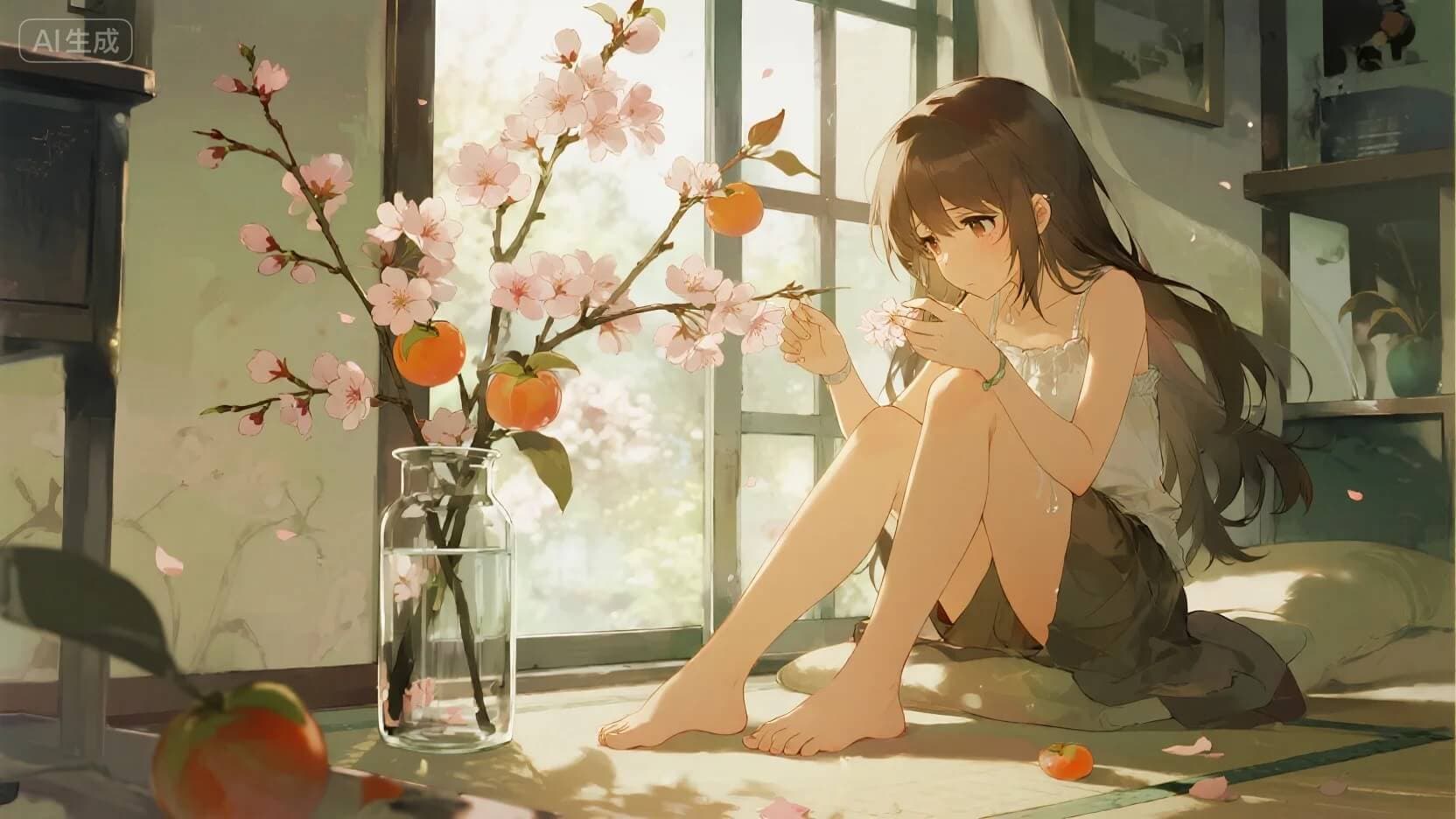あんずの花