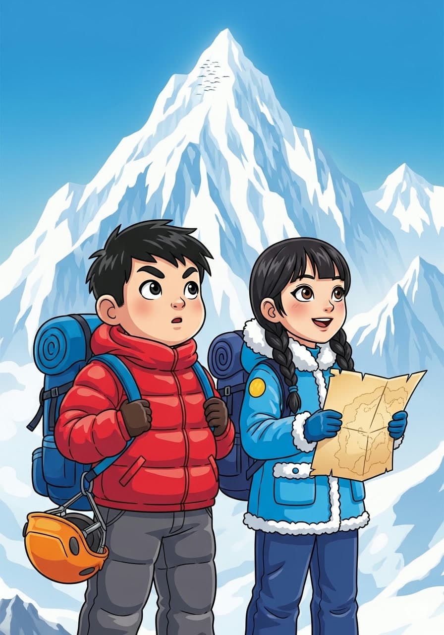雪山探险记
