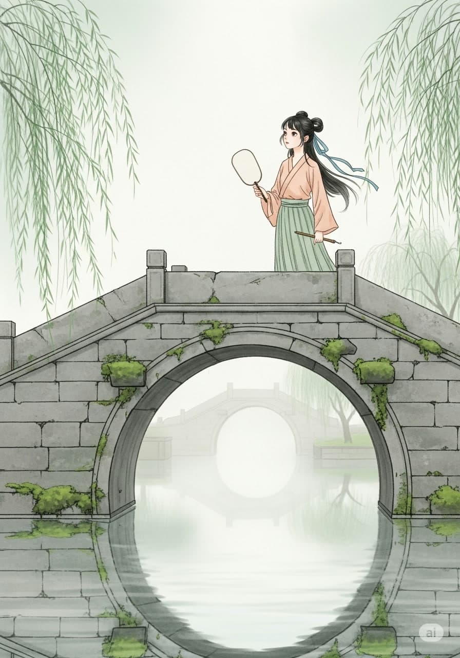 寻境江南:婉儿的画笺